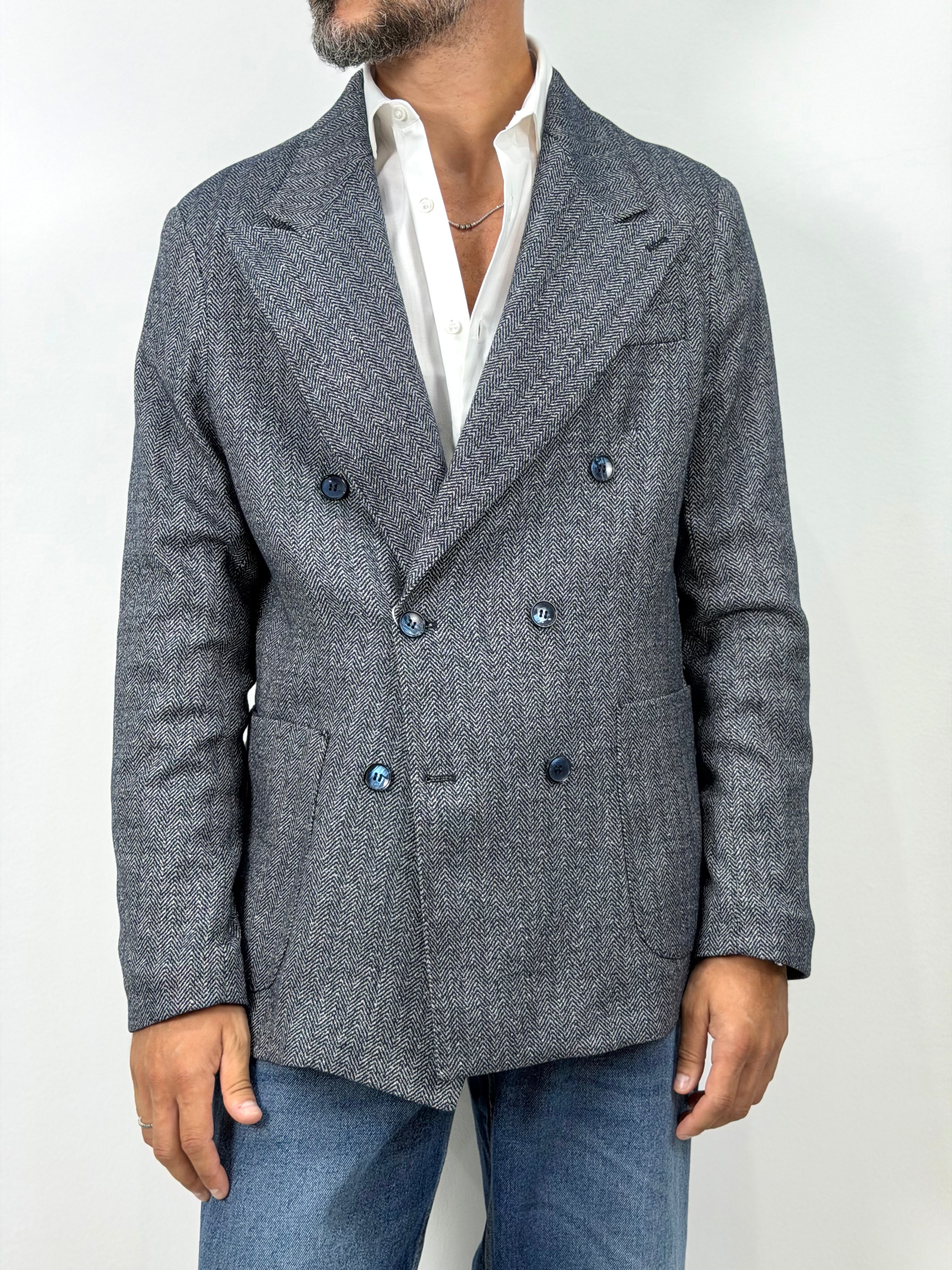 BLAZER IN MISTO LANA
