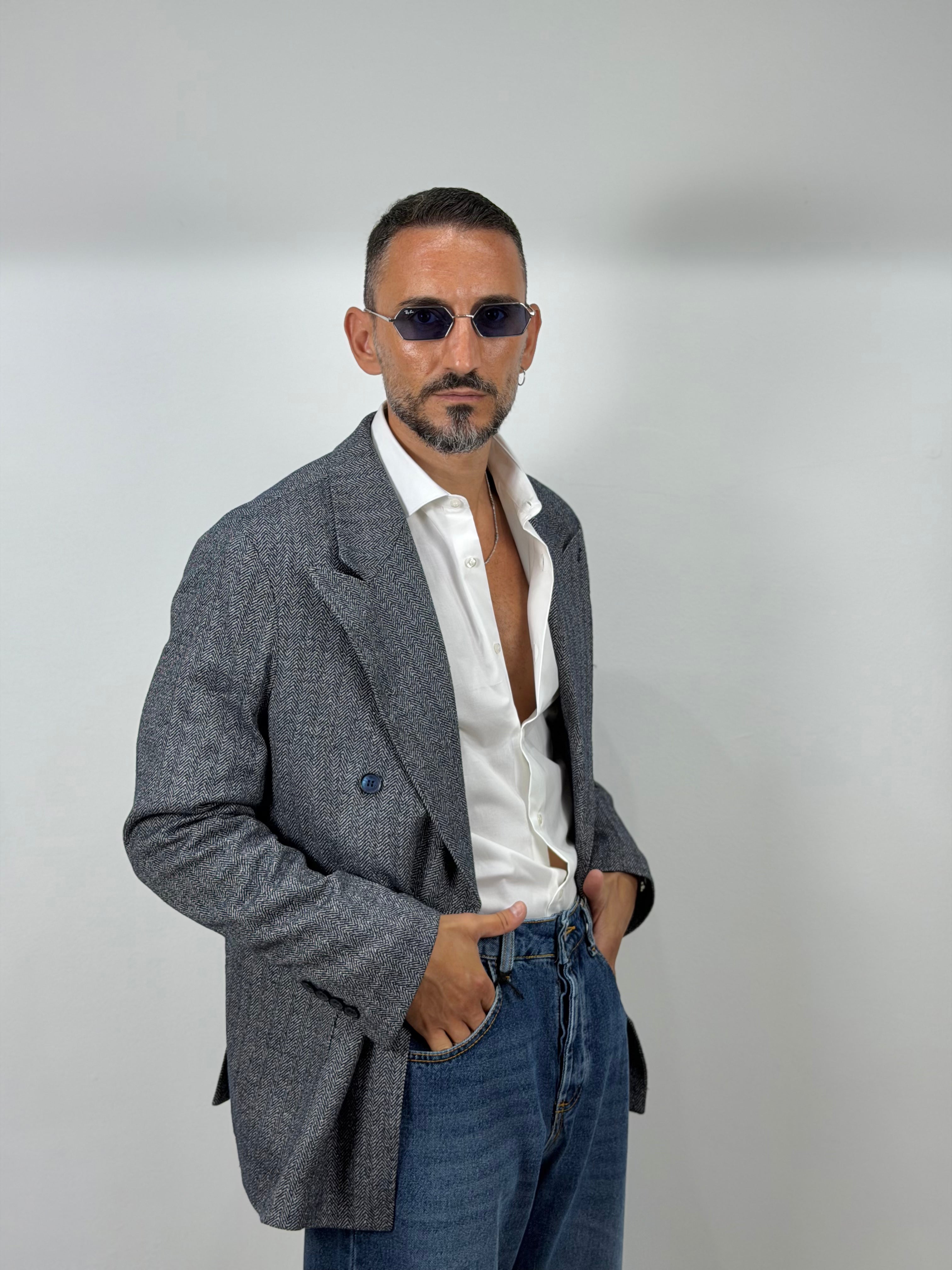 BLAZER IN MISTO LANA