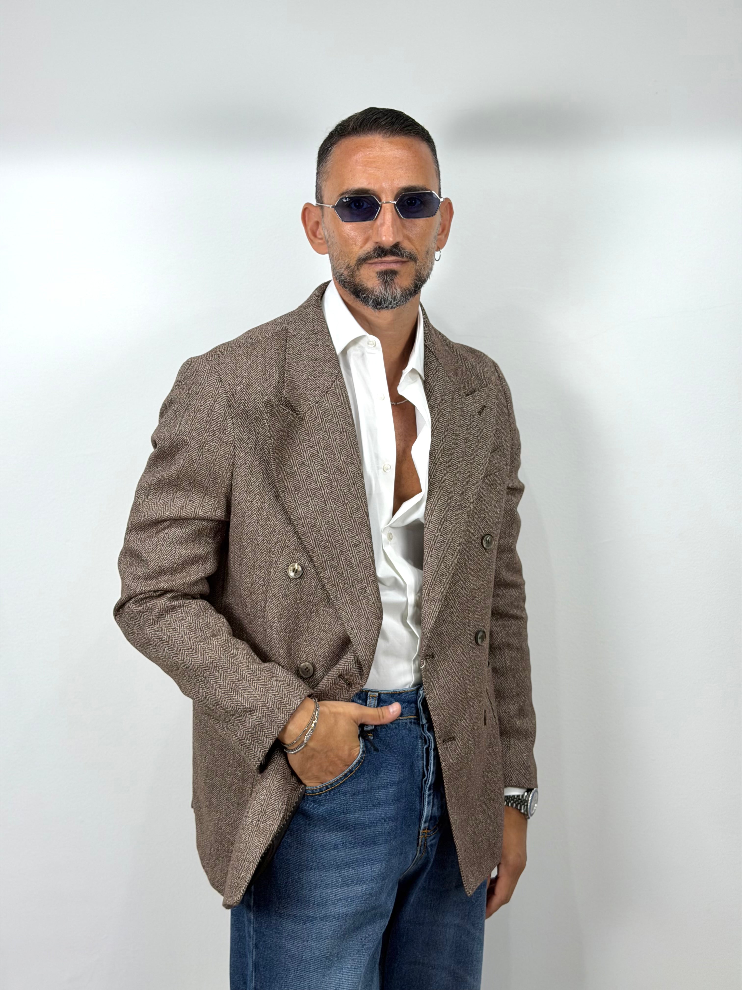 BLAZER IN MISTO LANA