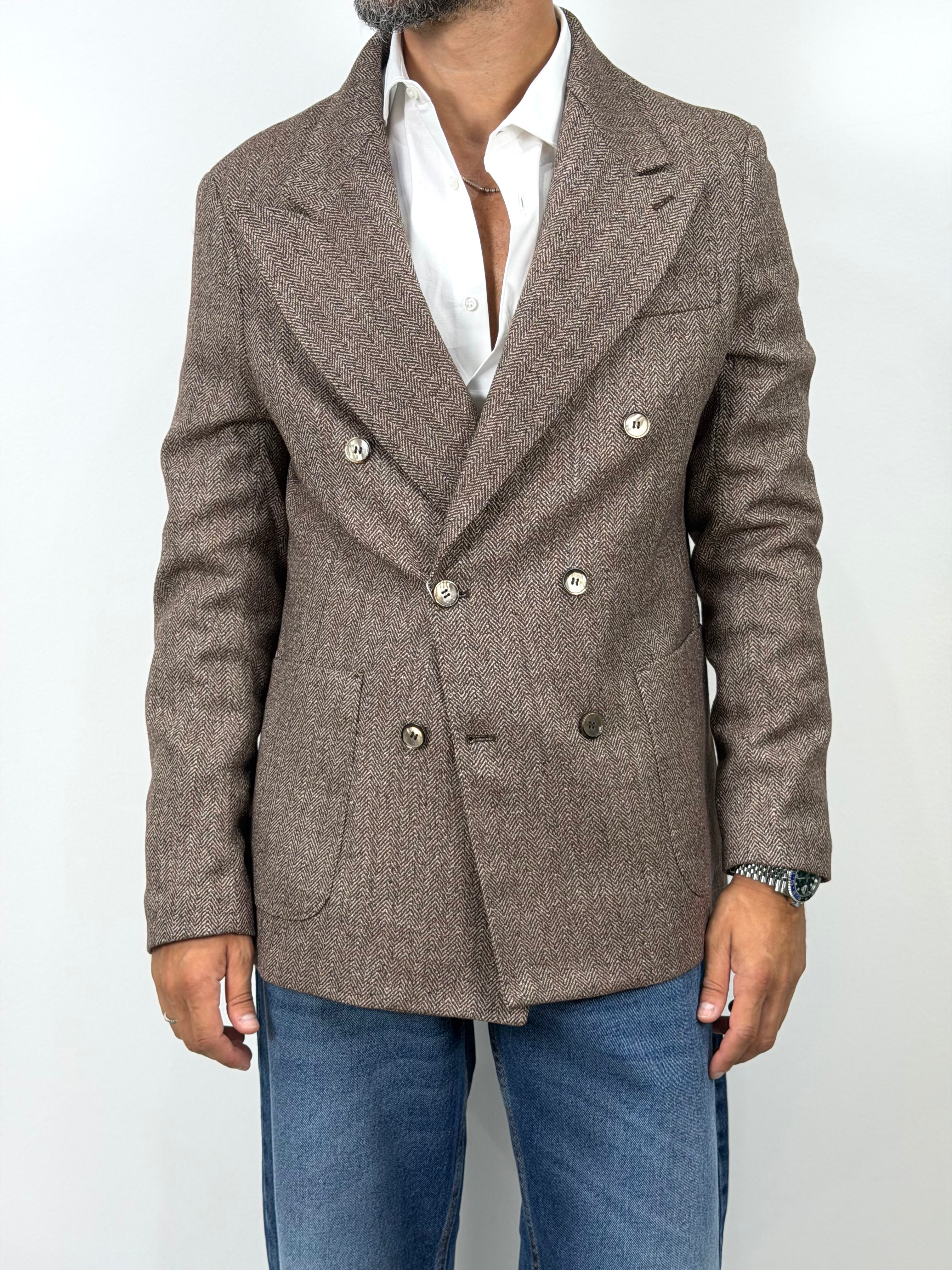 BLAZER IN MISTO LANA