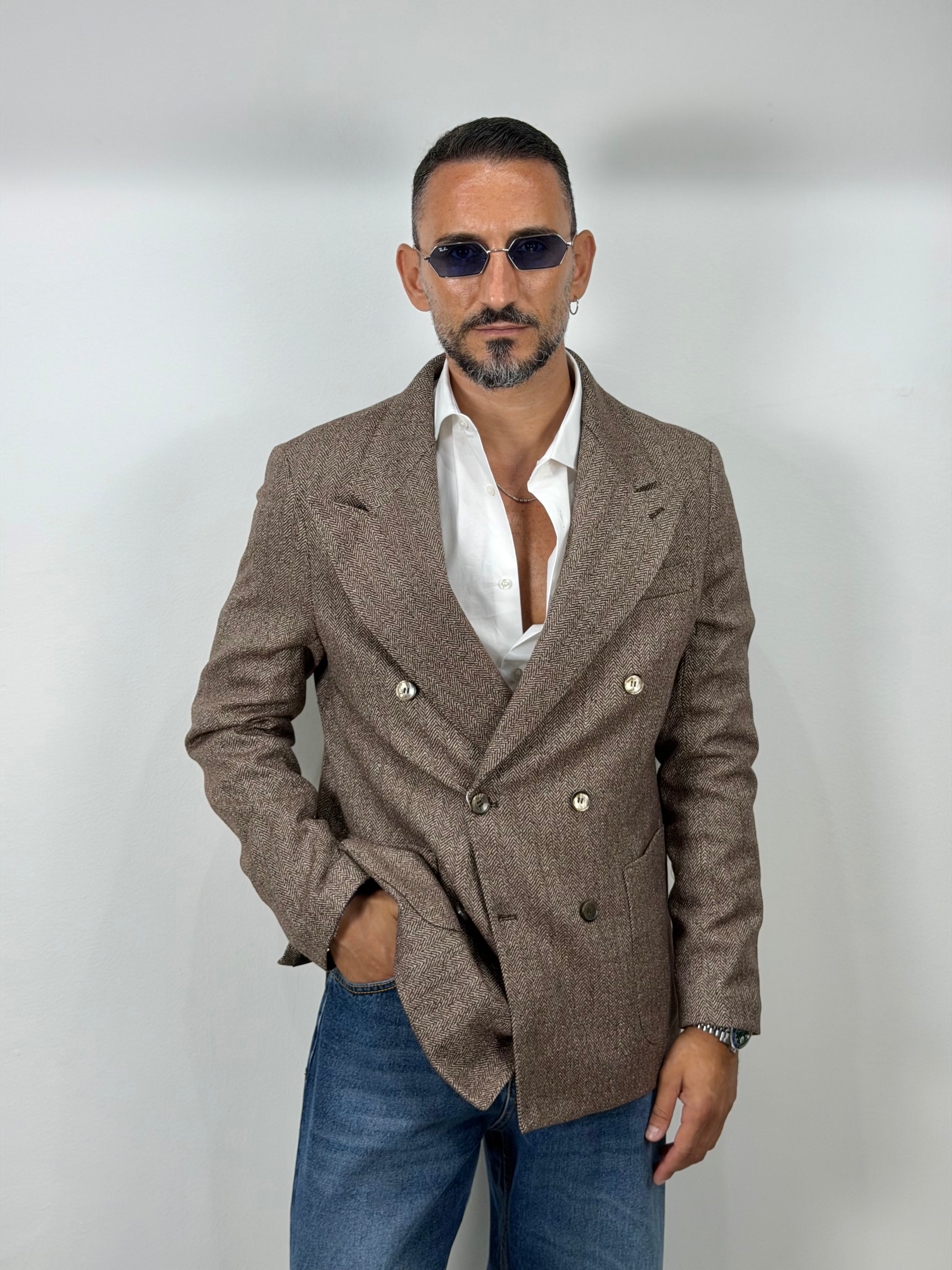 BLAZER IN MISTO LANA