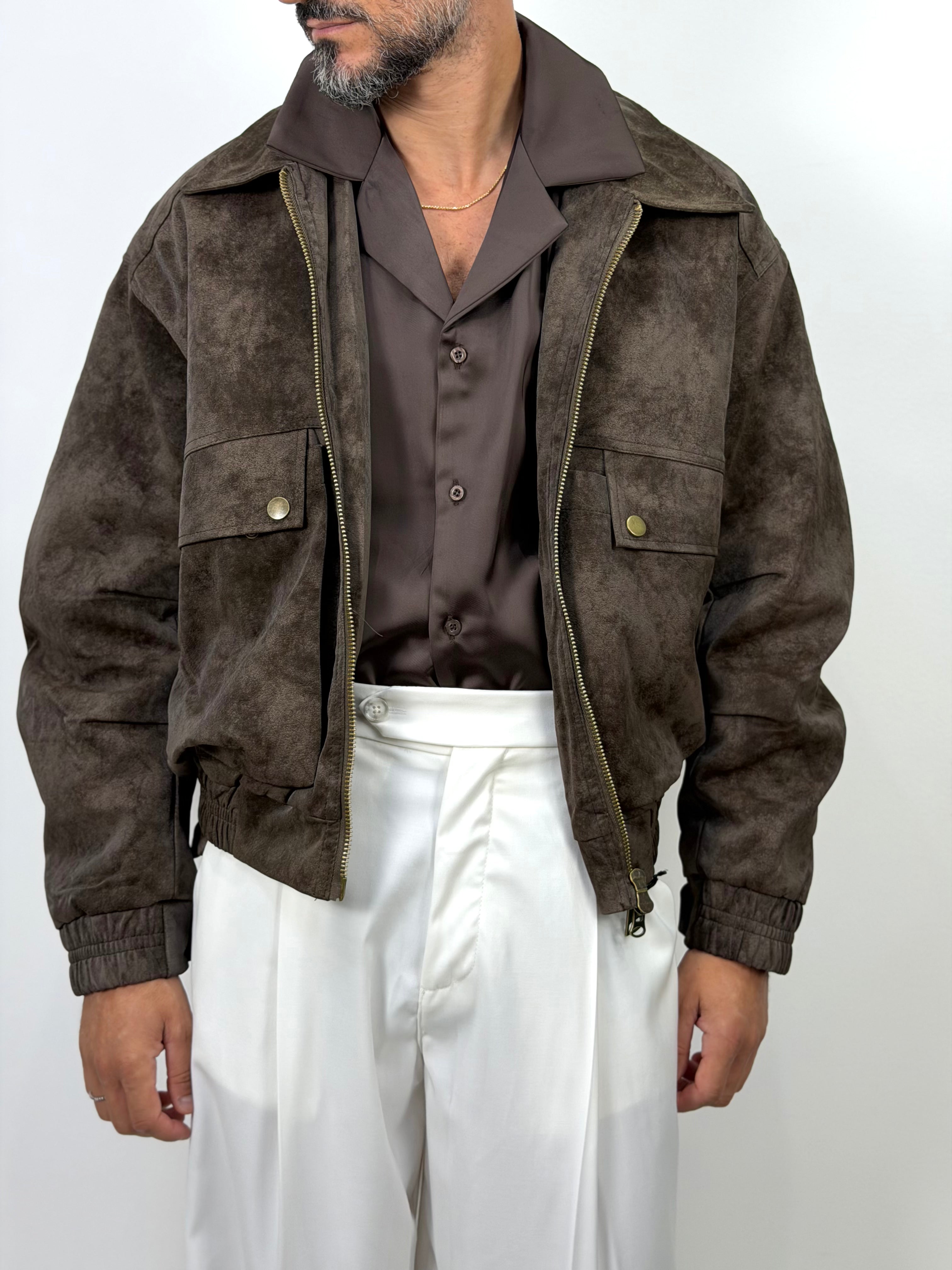 GIACCA IN SUEDE