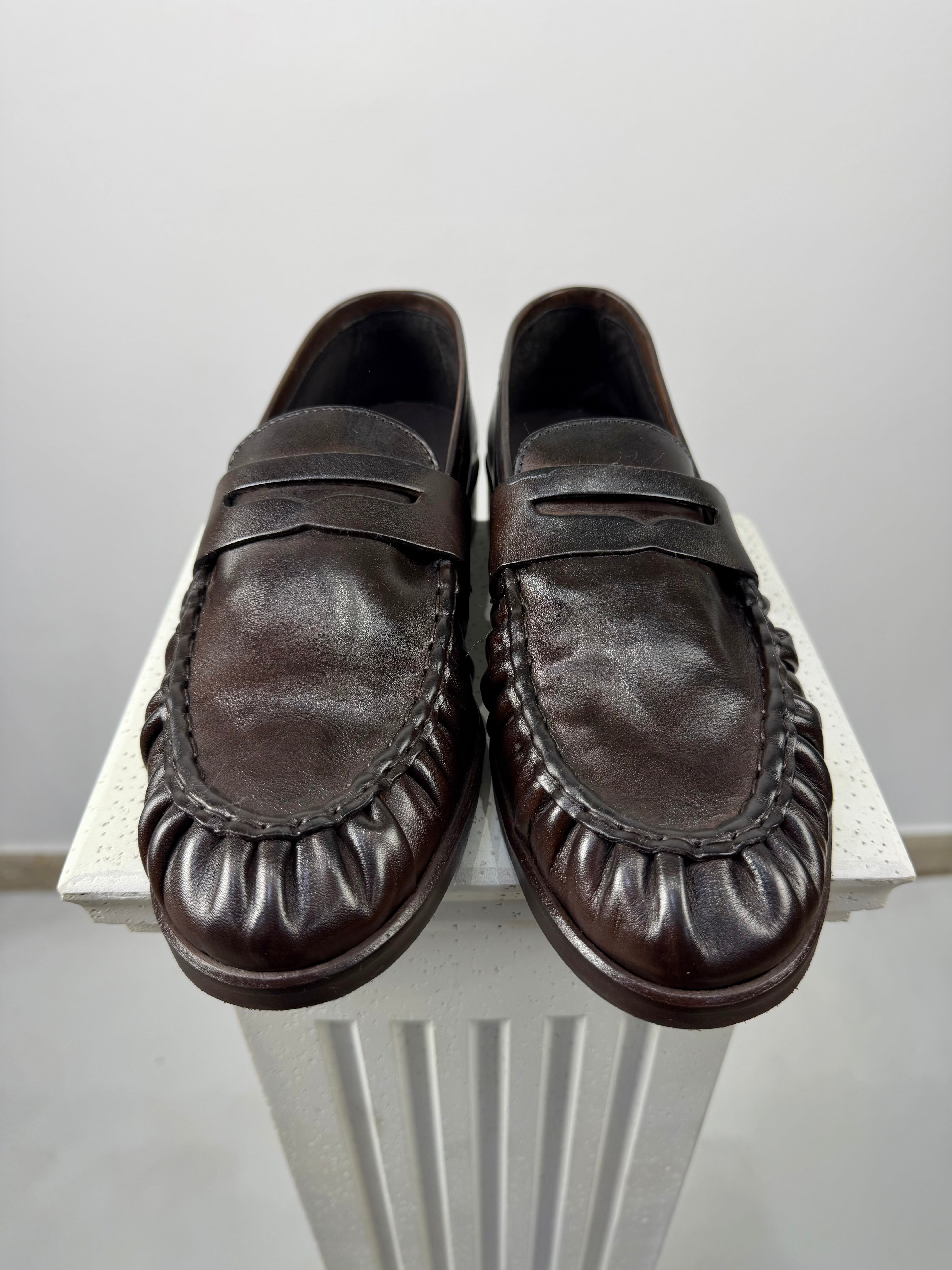 PENNY LOAFERS ARRICCIATO